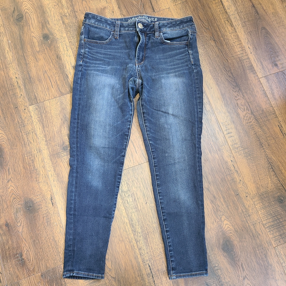 American Eagle Outfitters Faded Blue Slim Skinny Jeans